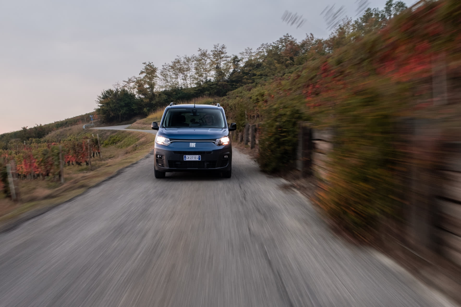 Fiat E-Doblo fahrend