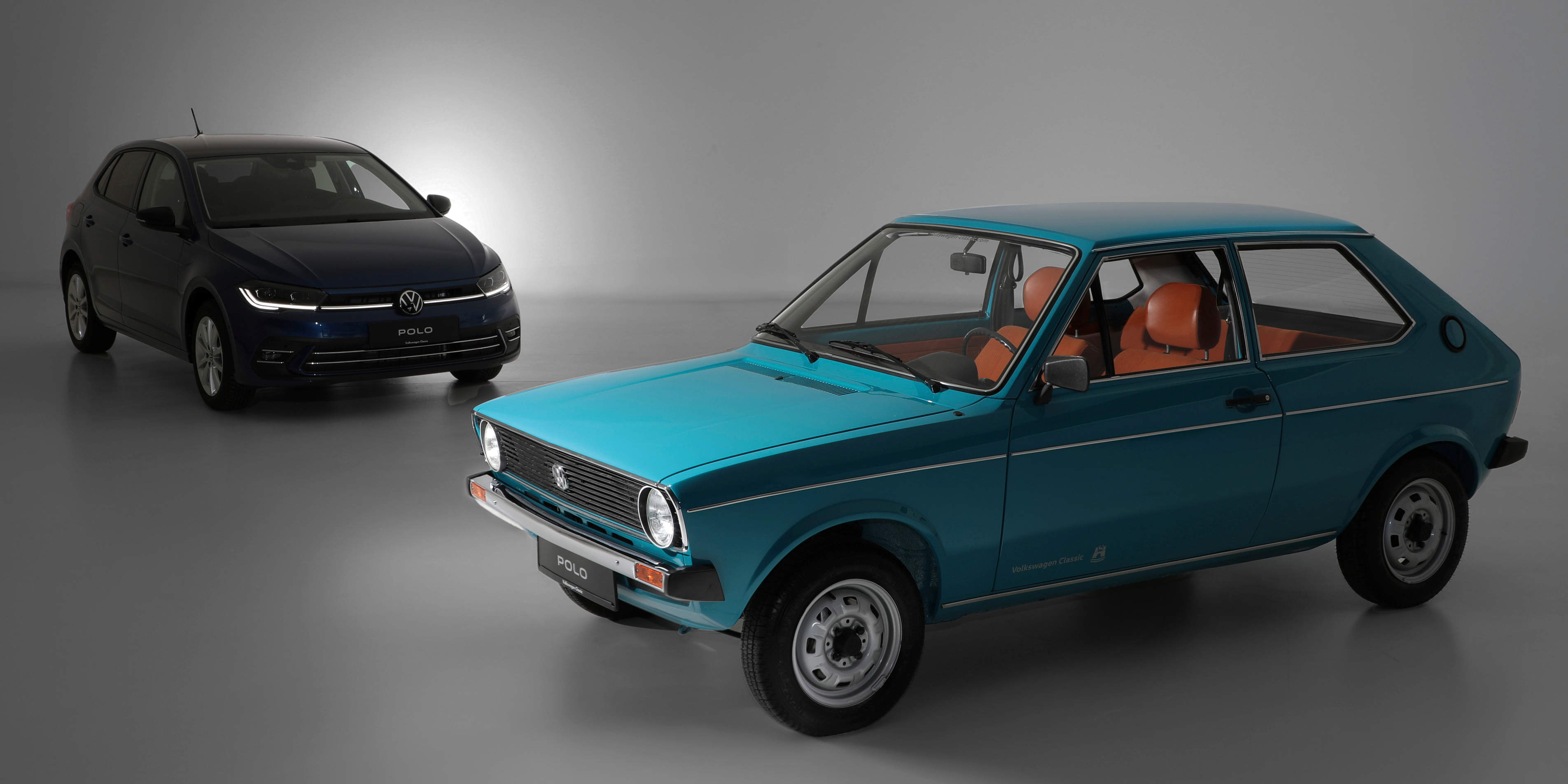 VW Polo. Zwei Modelle: 1975 + 2025