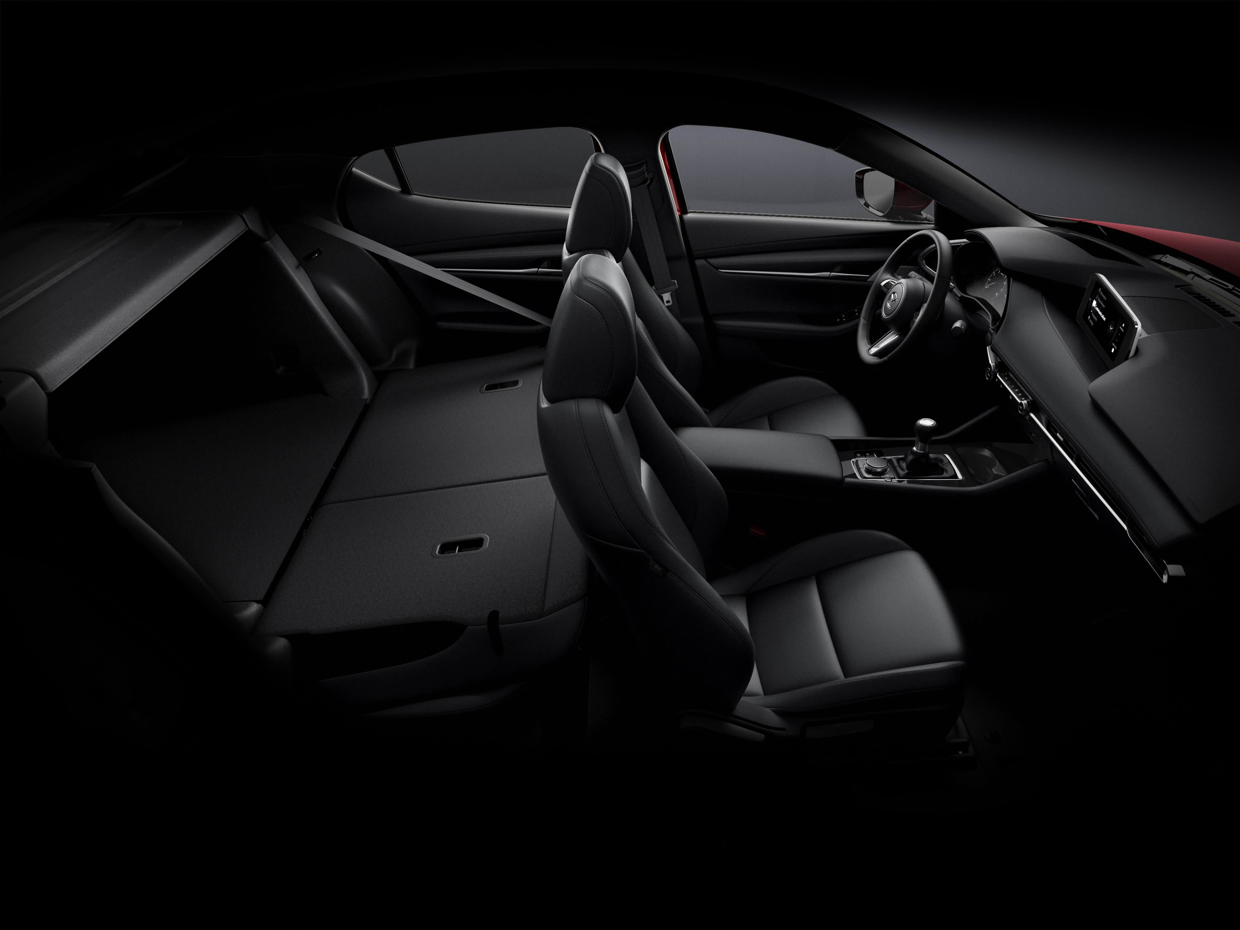 Mazda 3 5-Türer Sitze und Kofferraum