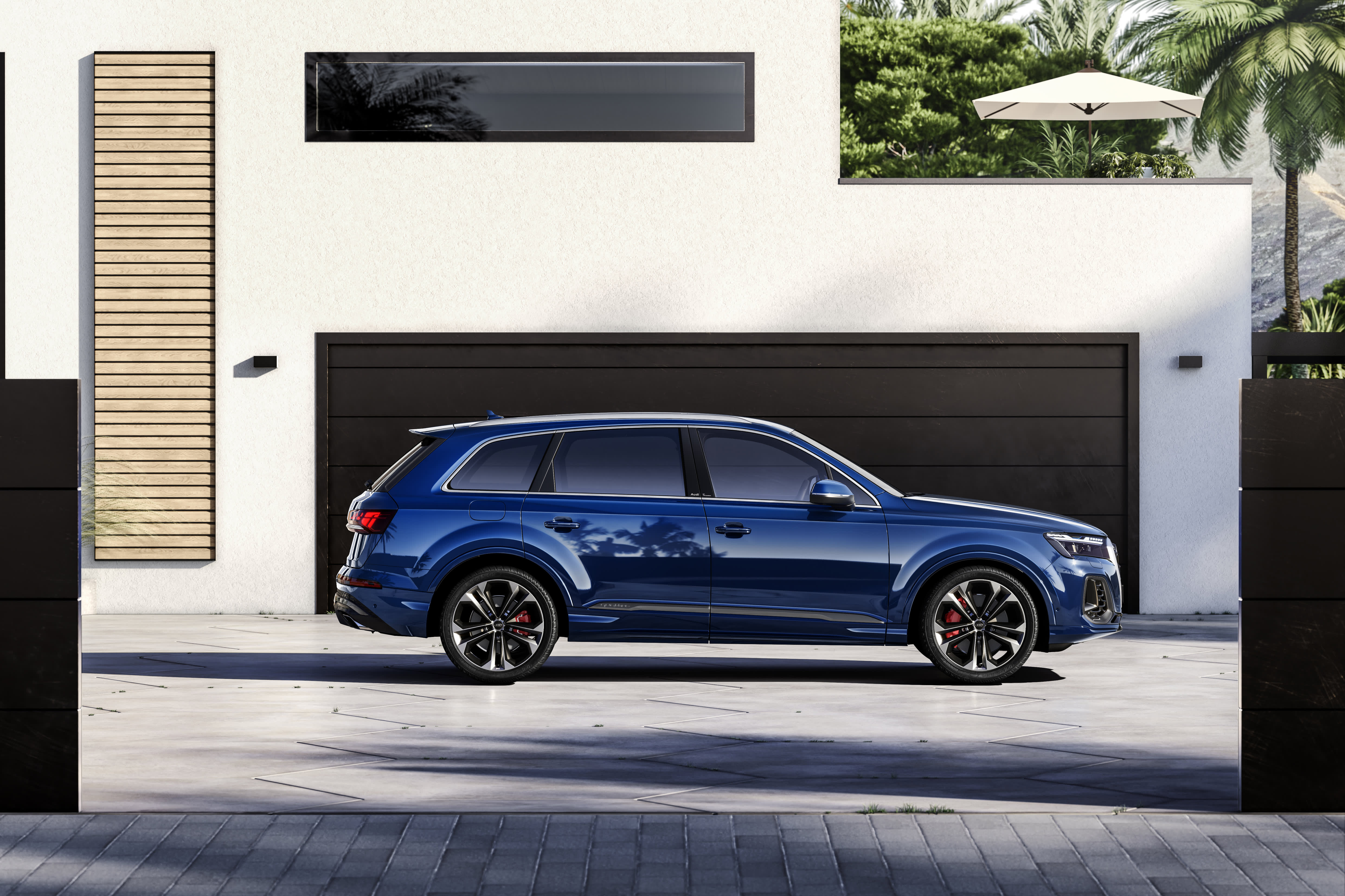 Audi Q7 Seite