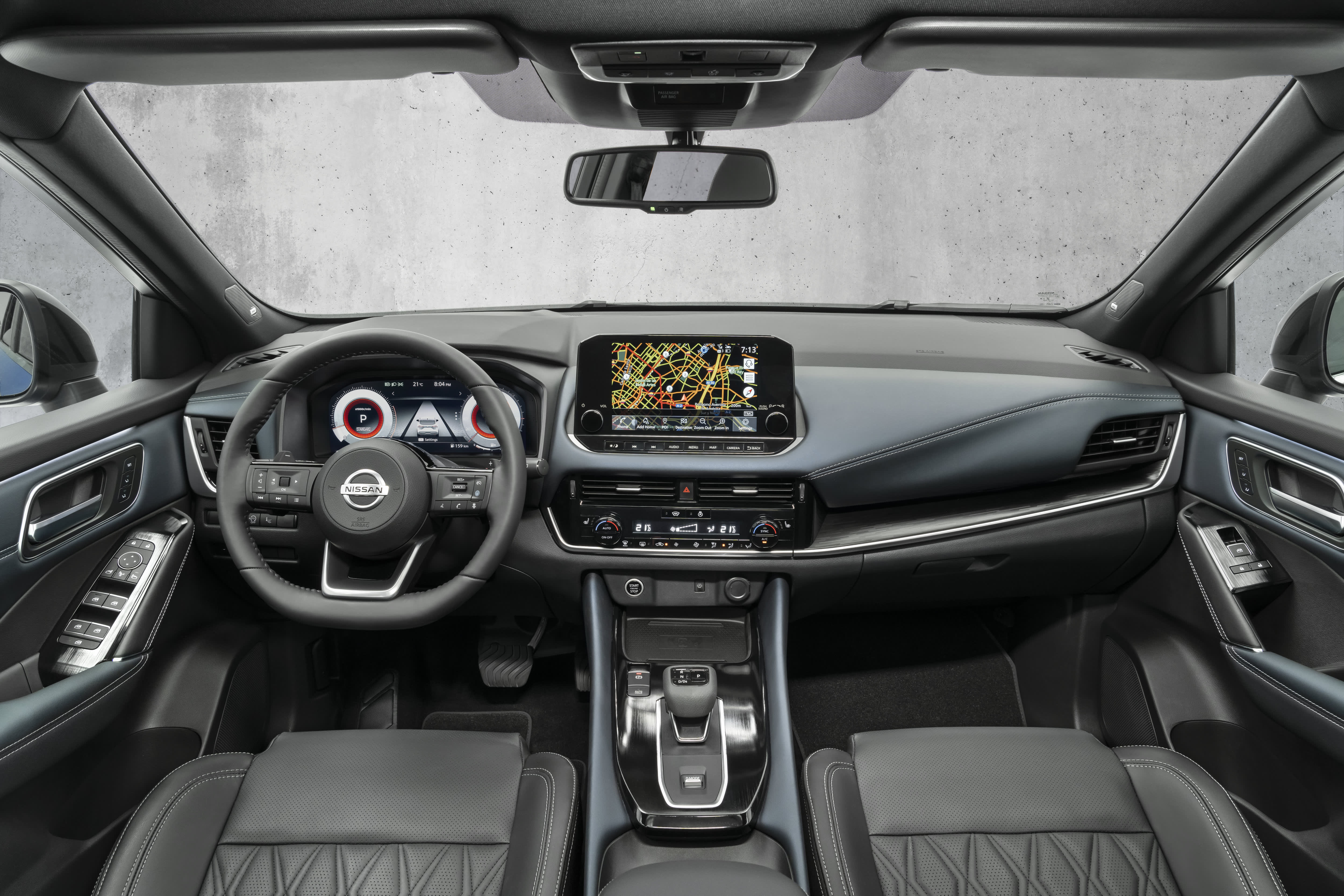 Nissan Qashqai cockpit