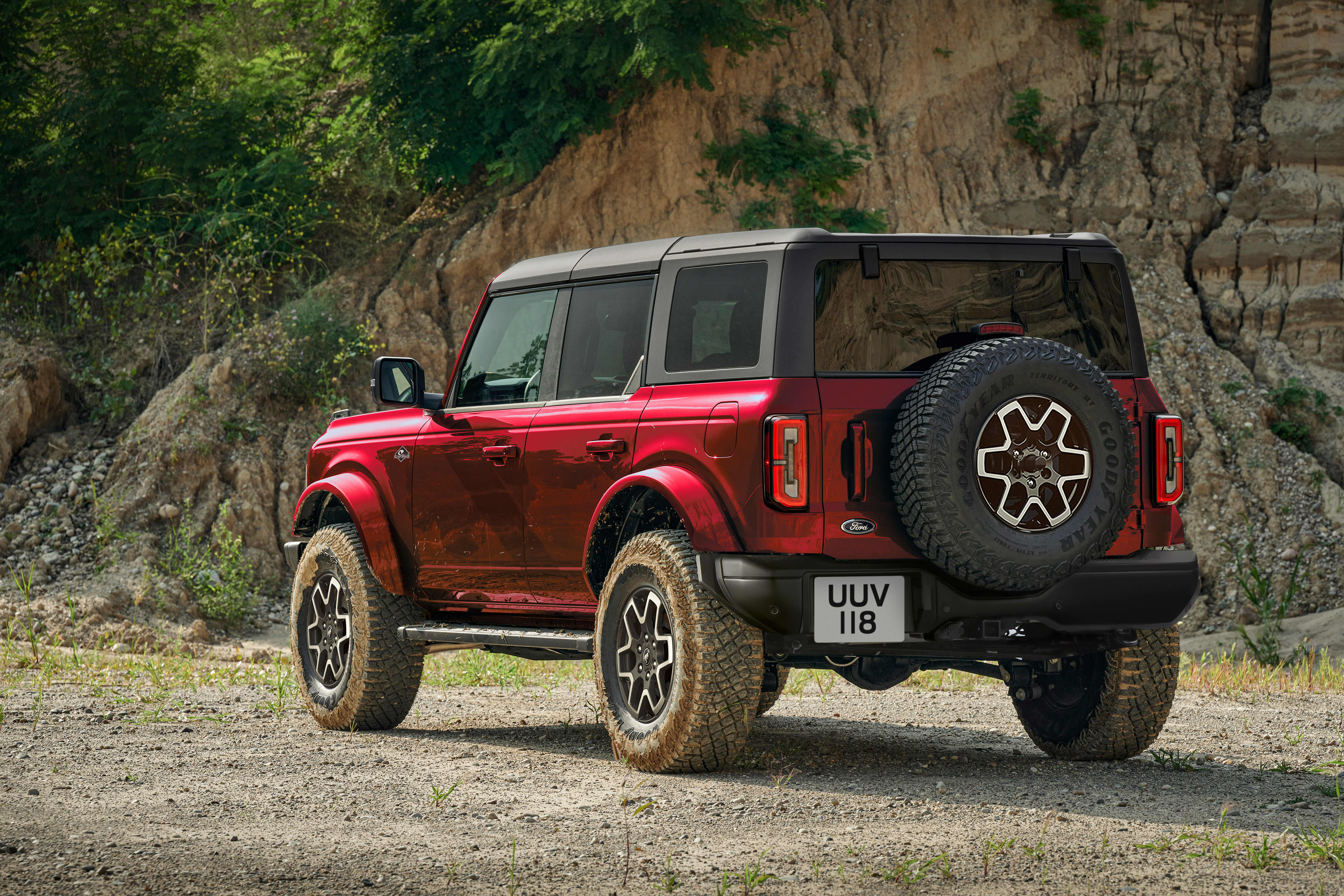 Ford Bronco außen hinten