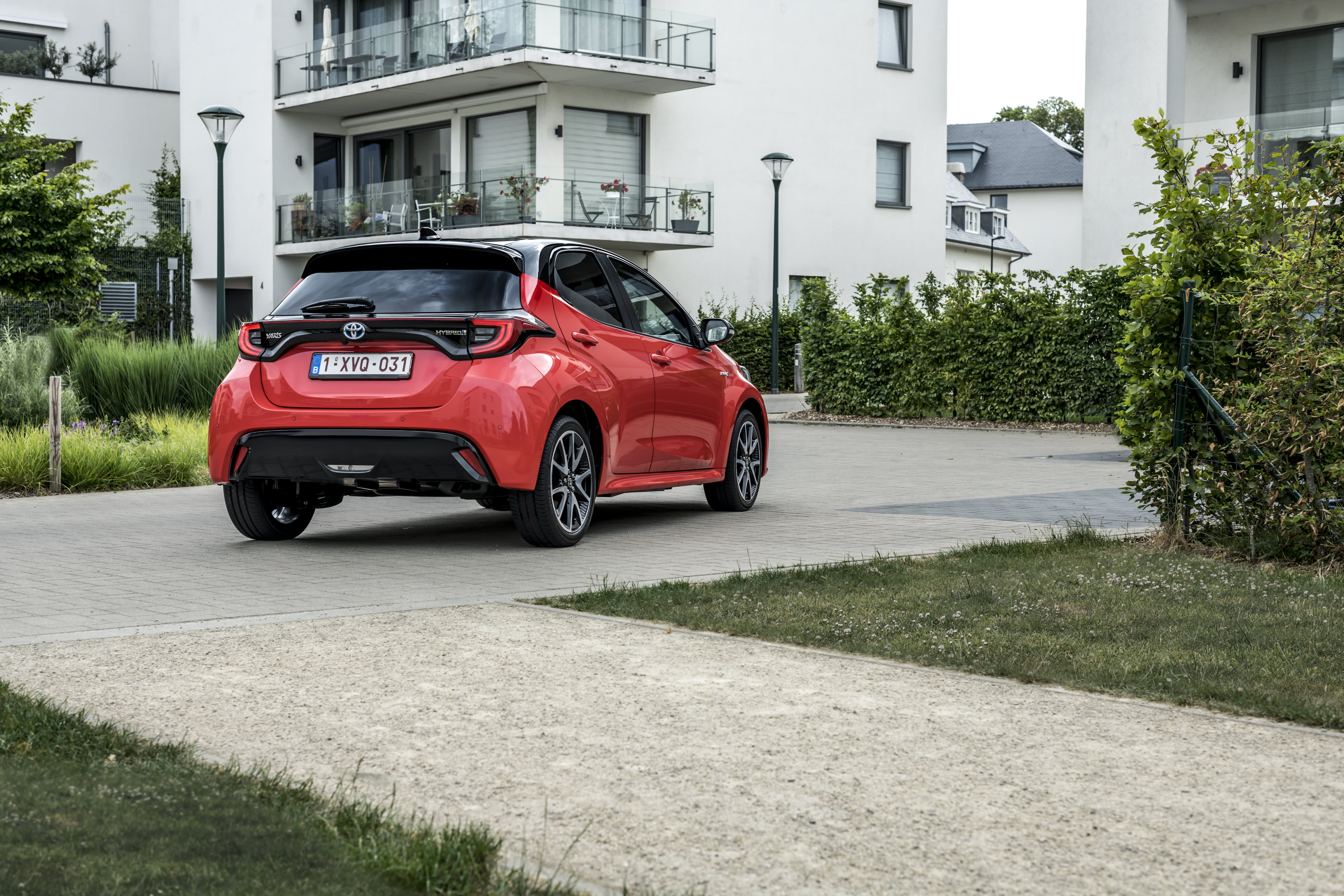 Toyota Yaris Hybrid hinten