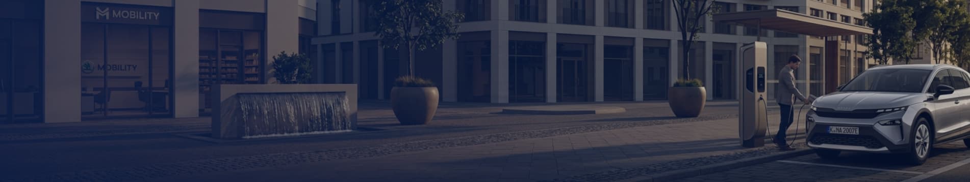 Skoda Elroq: Urbanes Umfeld an einer Ladesäule