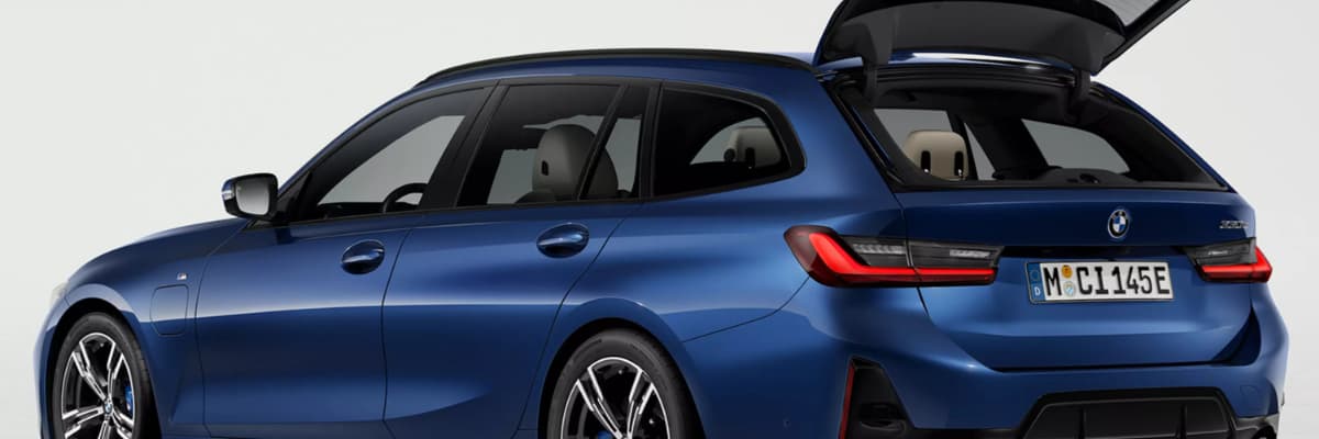 BMW 3er Touring Plug-in-Hybrid Heckansicht
