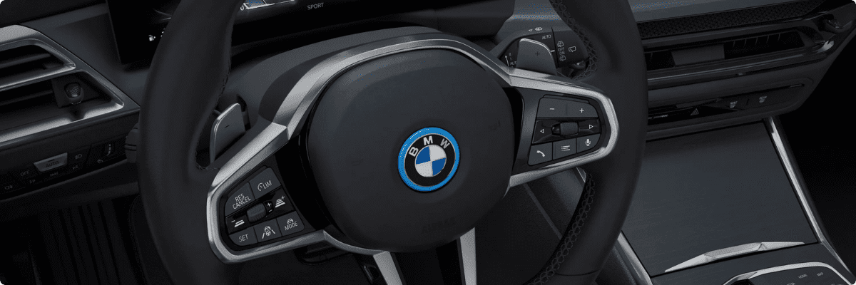 BMW 3er Touring Plug-in-Hybrid Innenraum Lenkrad