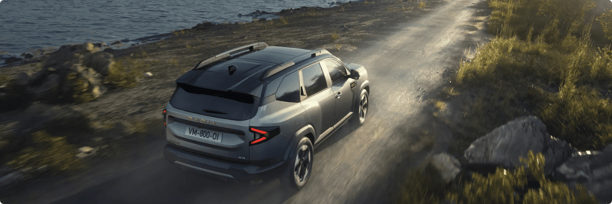 Dacia Bigster Hybrid Heckansicht