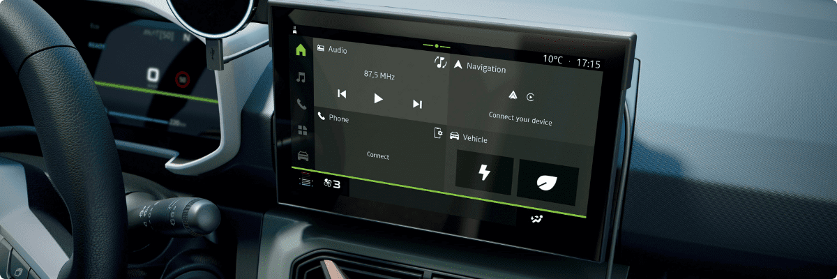 Dacia Spring Infotainment