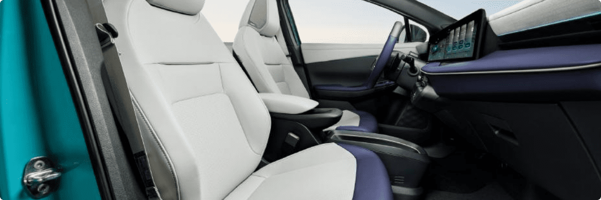 Nissan Leaf Sitze (KI-generiert)