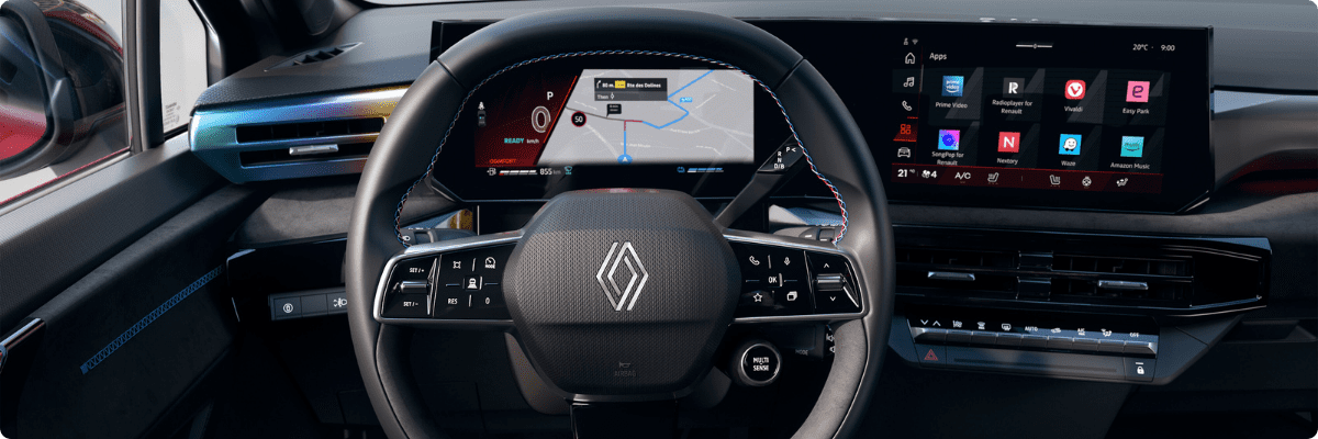 Renault Clio Dashboard und Lenkrad