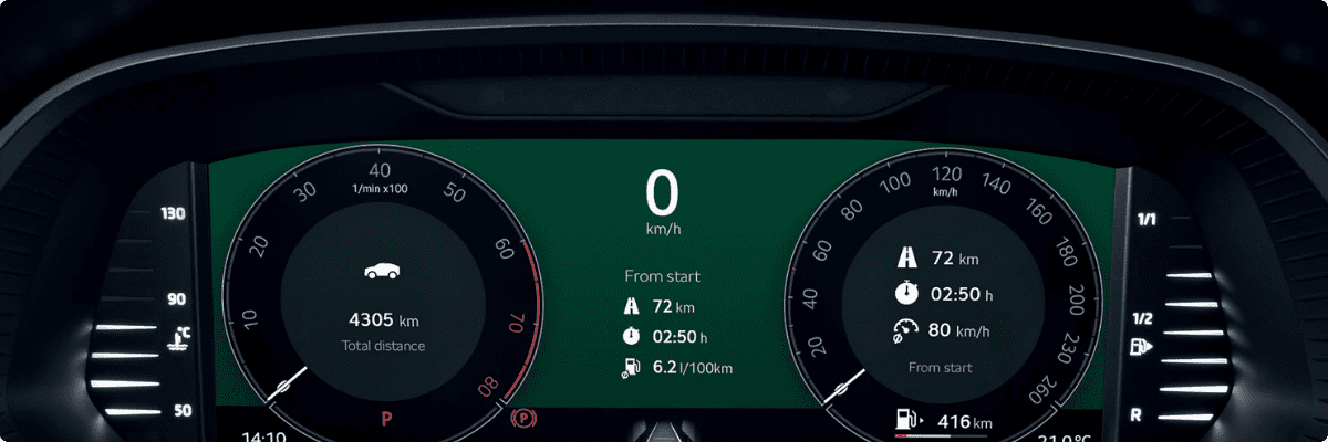Skoda Octavia Combi Balance Kombiinstrument
