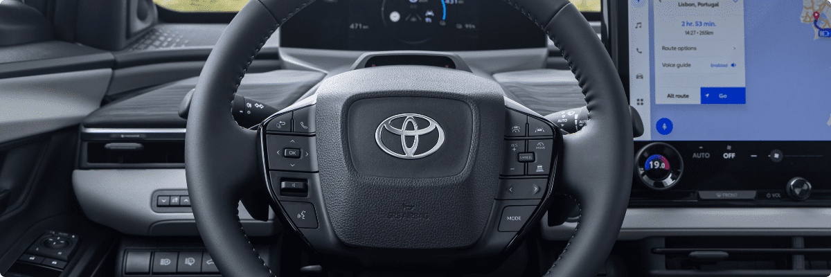  Toyota C-HR+ Lenkrad