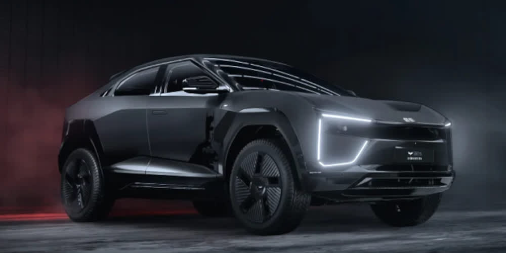 Mahindra BE6 Batman-Edition Front seitlich