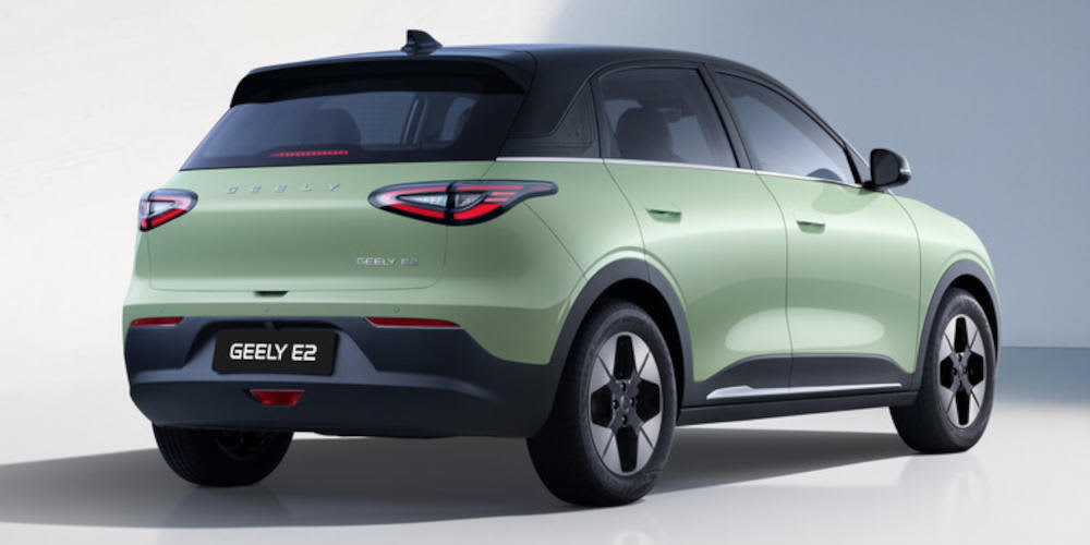 Geely E2 Heck