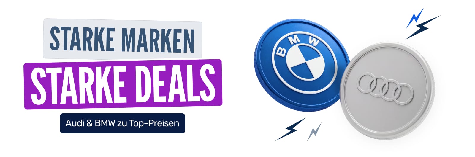 Banner Logo: Starke Marken, starke Deals 
