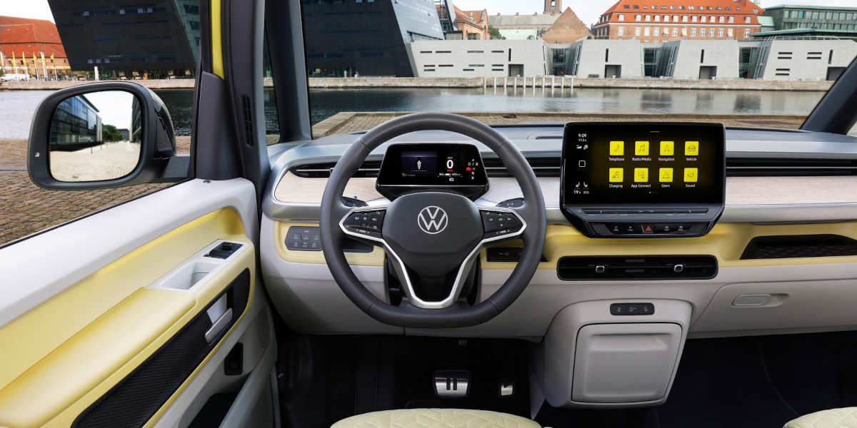 VW ID. Buzz innen Cockpit