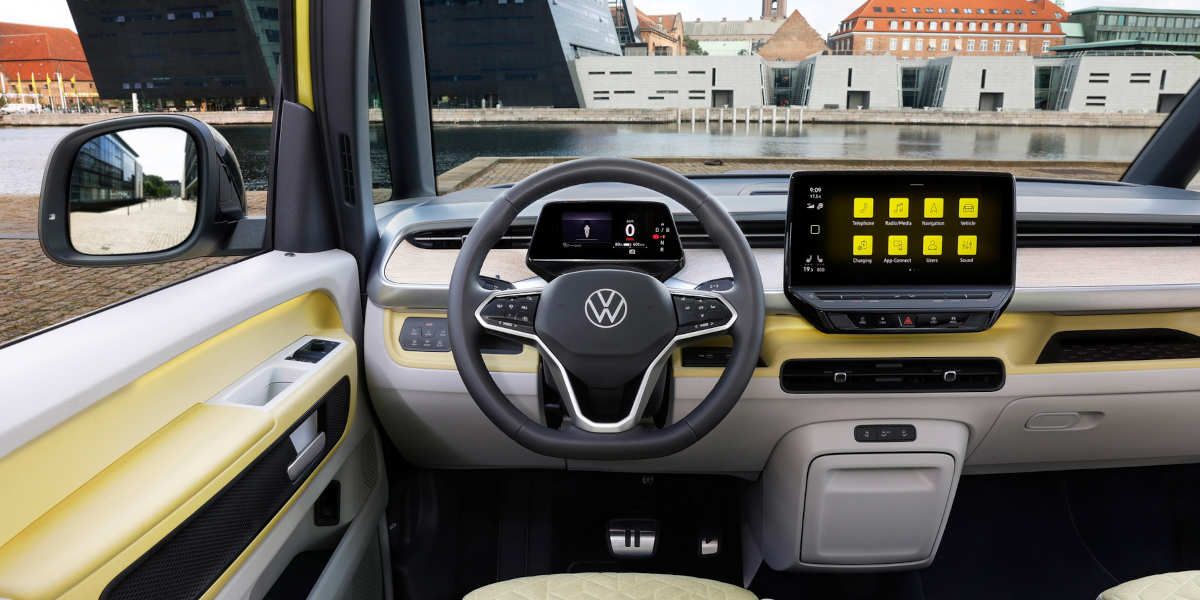 VW ID. Buzz innen Cockpit