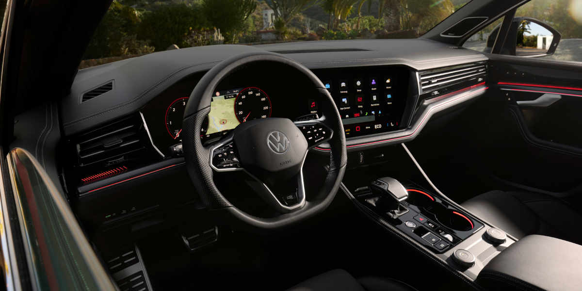 VW Touareg innen Cockpit