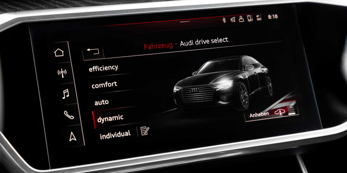 Audi Drive Select Audi A6 (2018)