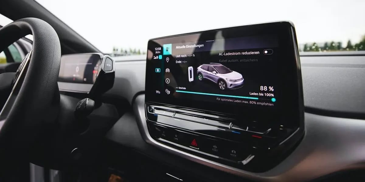 Rekuperation Display Batterie E-Auto