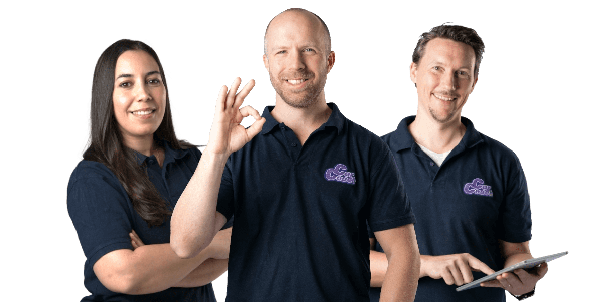 CarCoach Gruppenbild - Jamila Philipp Johannes