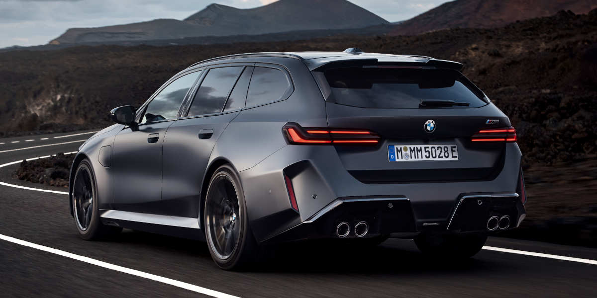 BMW M5 Touring Heck Seite
