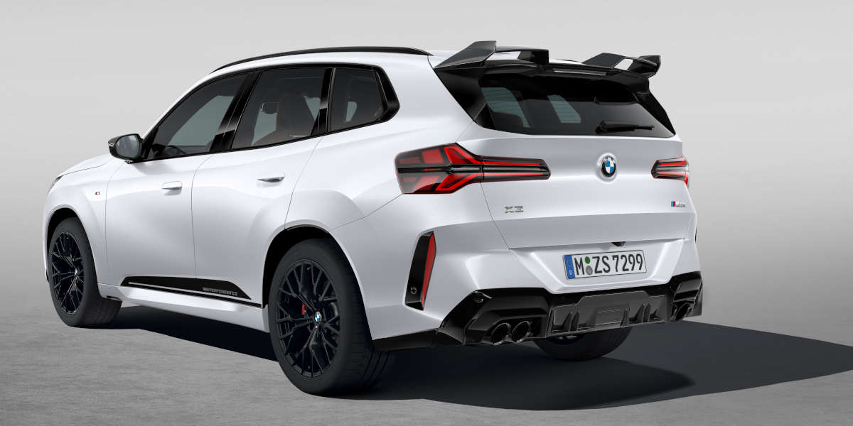 BMW X3 M Performance Parts Heck
