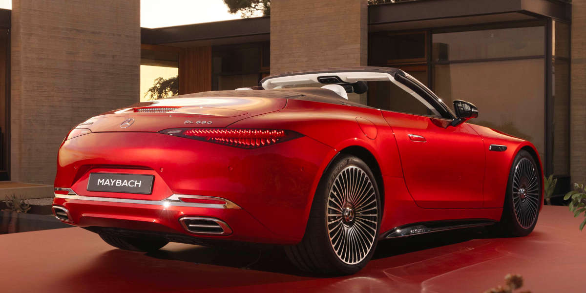 Mercedes-Maybach SL 680 Heck