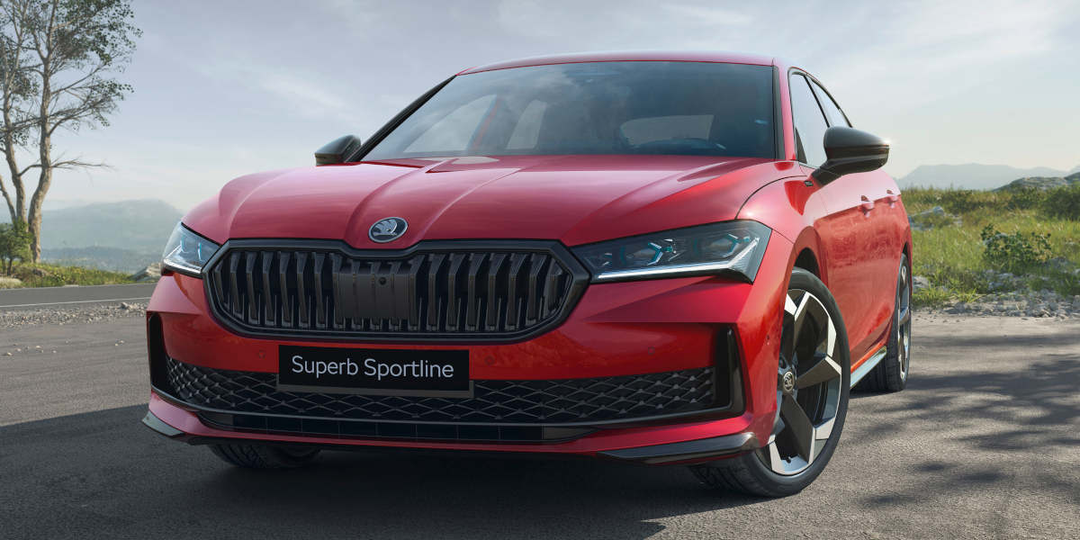 Skoda Superb Front