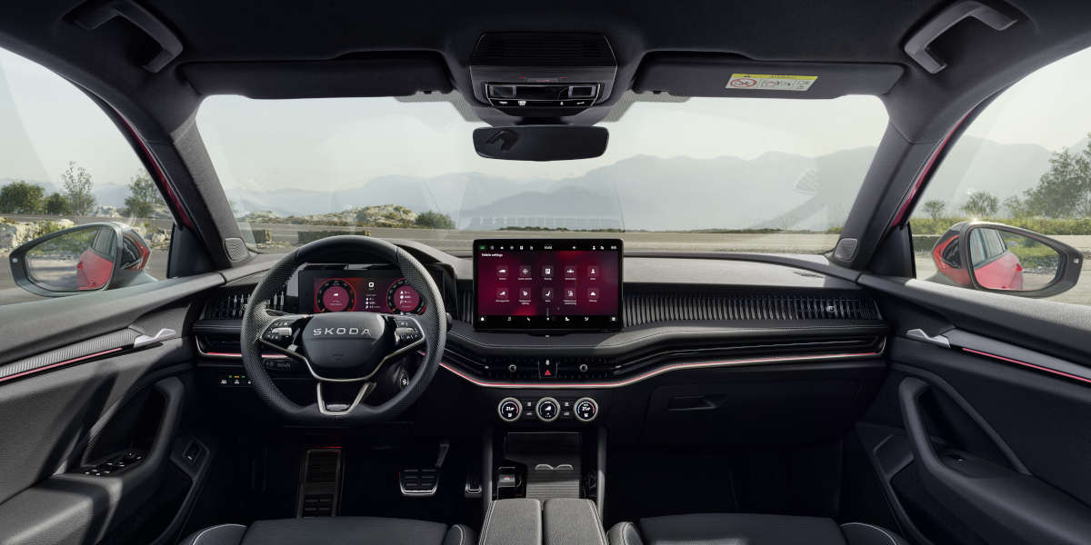 Skoda Superb Cockpit