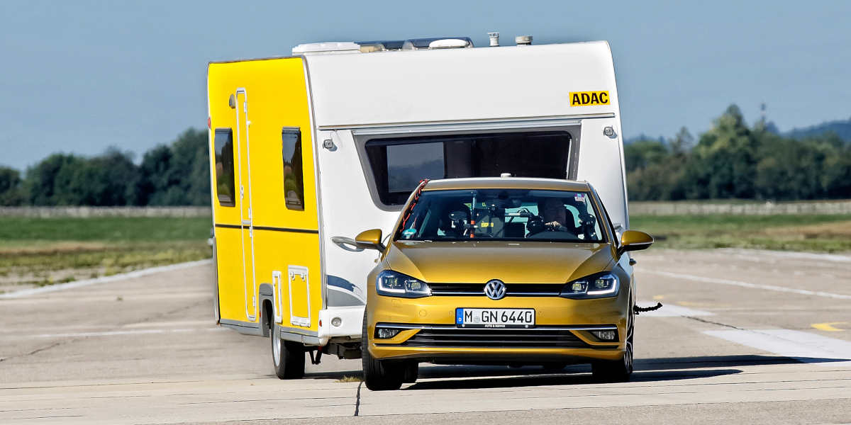 ADAC Anhänger Wohnwagen Test