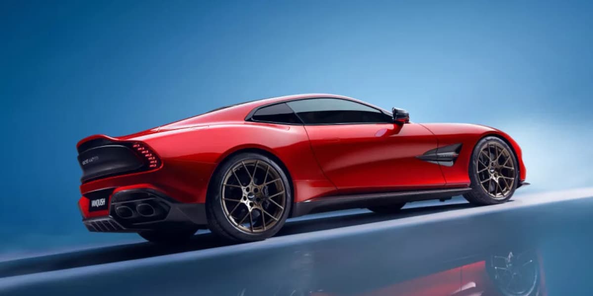 Aston Martin Vanquish Heck