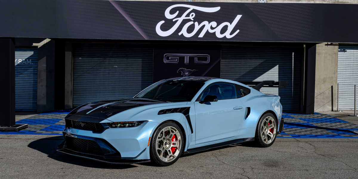 Ford Mustang GTD Front Boxengasse 
