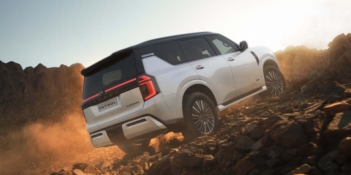 Nissan Patrol Heck