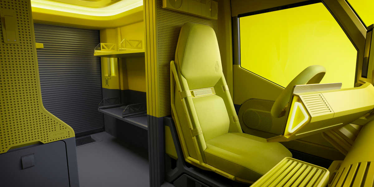 Renault Estafette Concept Innenraum