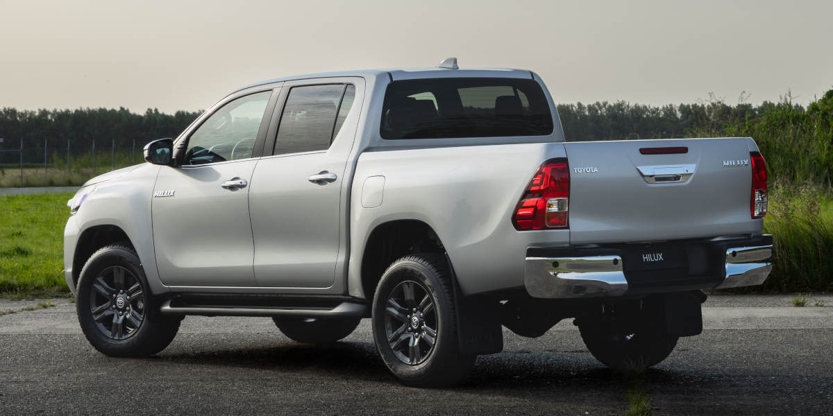 Toyota Hilux Heck seitlich