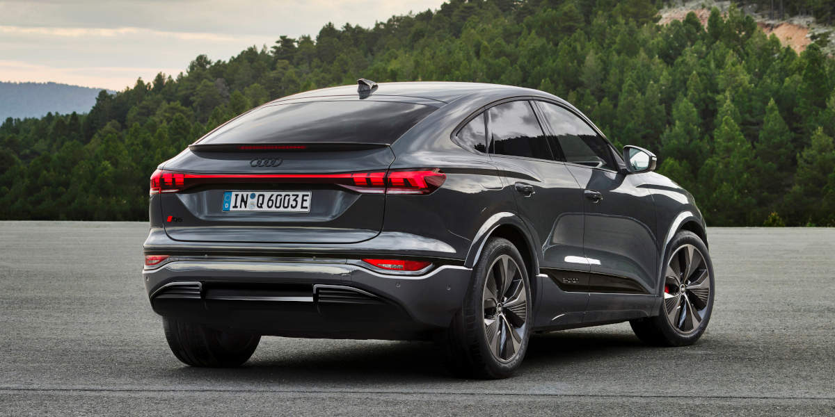 Audi Q6 Sportback e-tron Heck