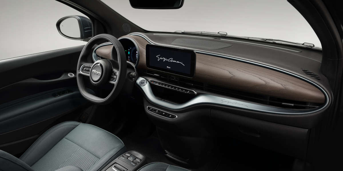 Fiat 500 Elektro Giorgio Armani Collector's Edition Innen