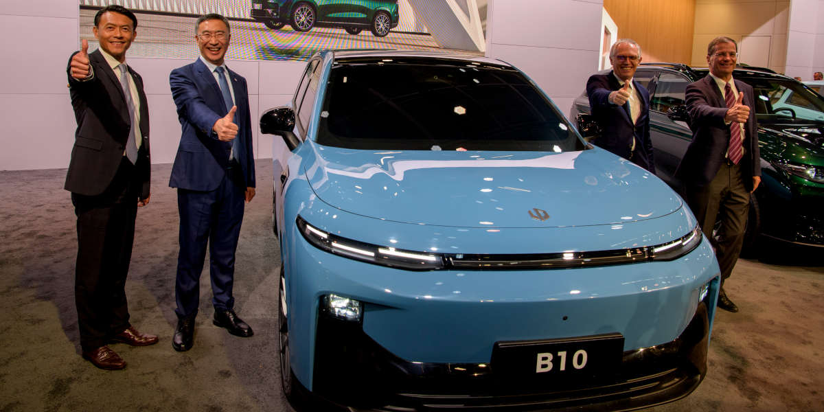 Leapmotor B10 Pariser Autosalon