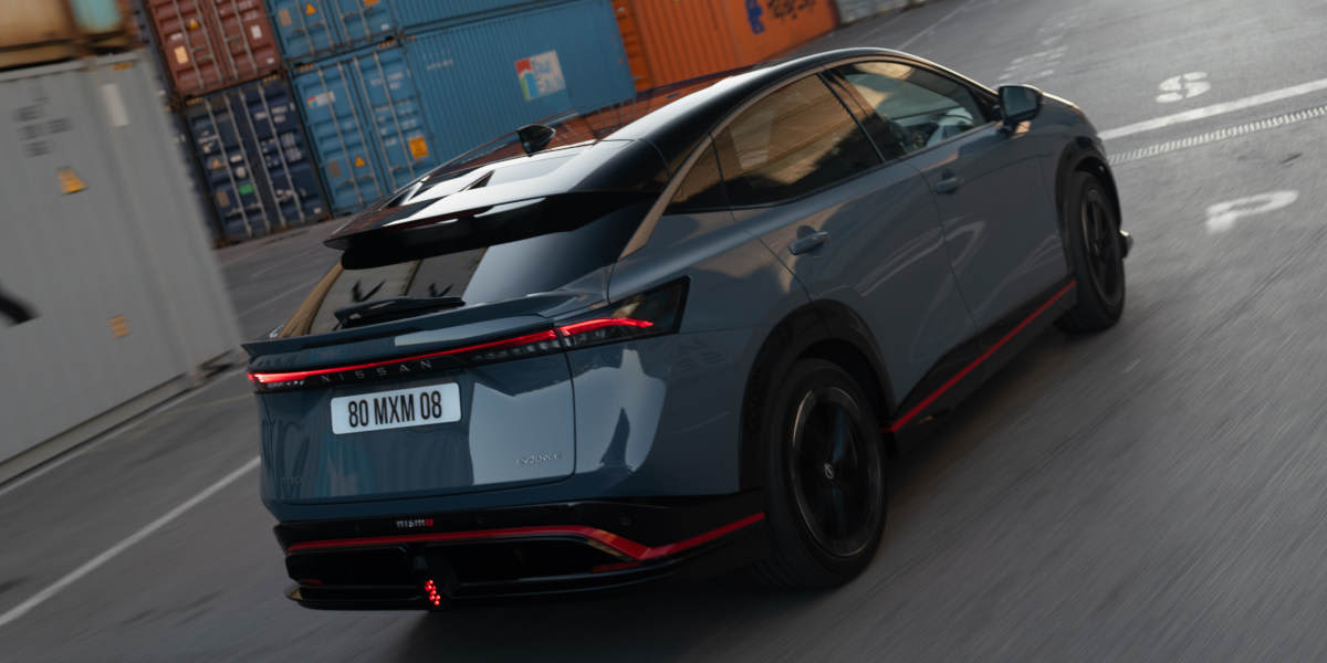 Nissan Ariya Nismo Heck