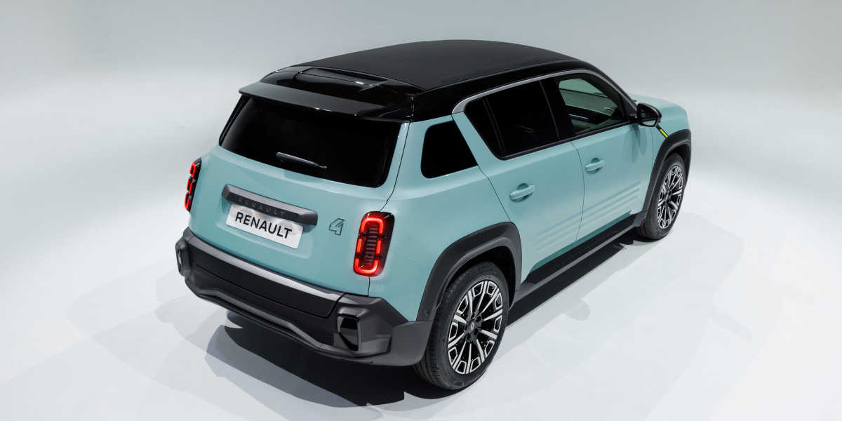 Renault 4 E-Tech Electric Heck