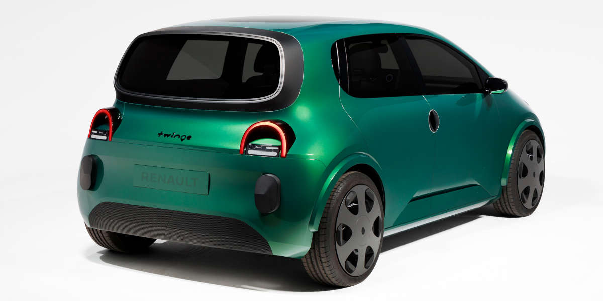 Renault Twingo E-Tech Electric Prototyp - Heck