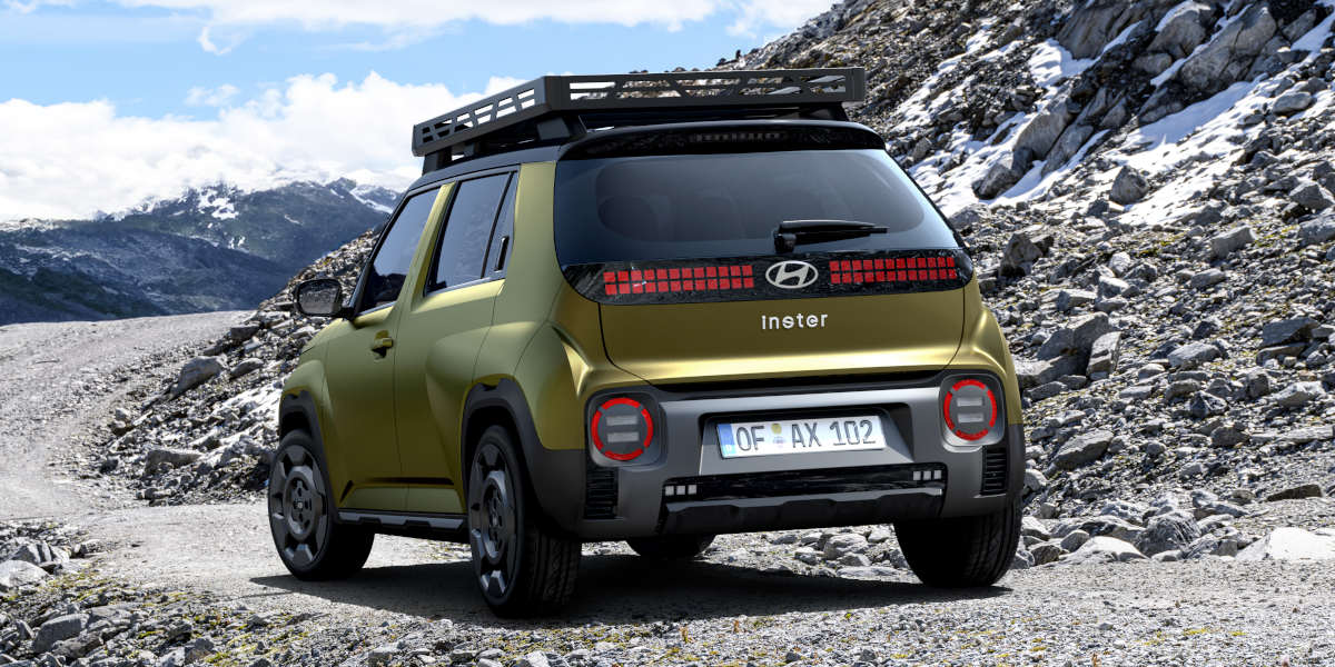 Hyundai Inster Cross Heck