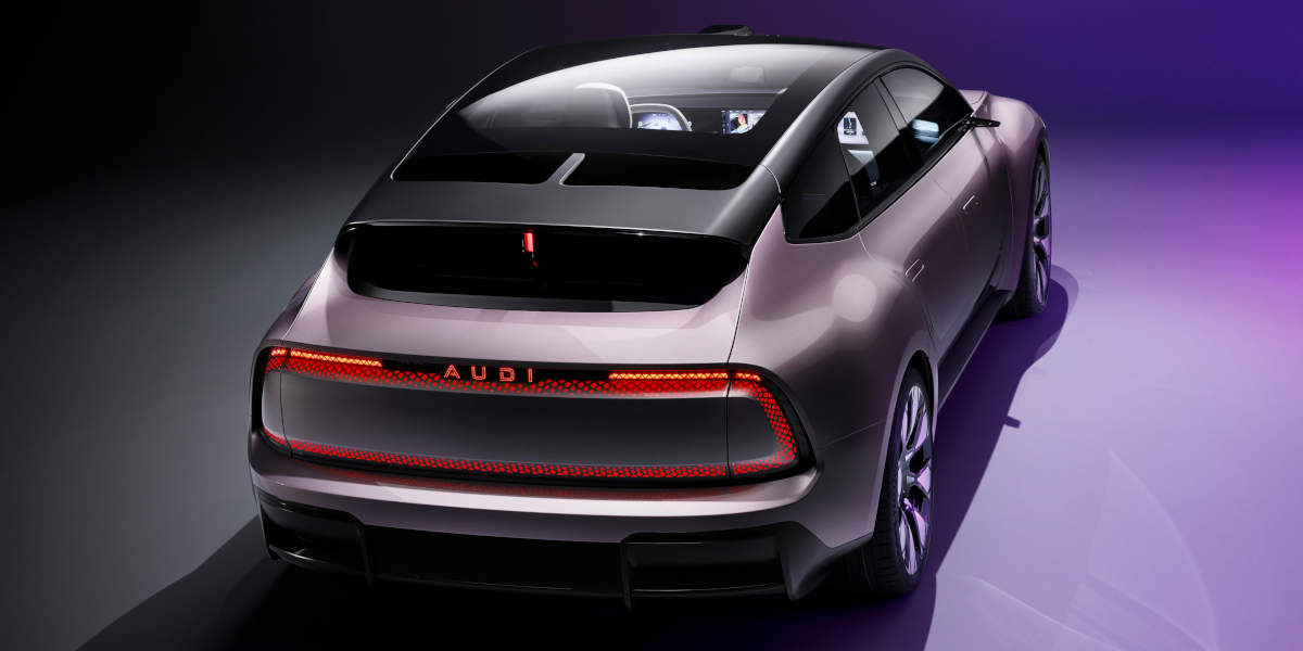 AUDI E concept Heck
