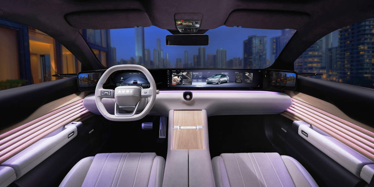 AUDI E concept Innen
