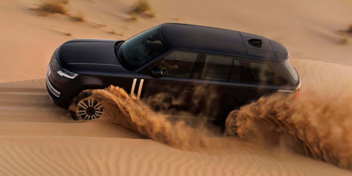 Land Rover Range Rover Electric Wüste