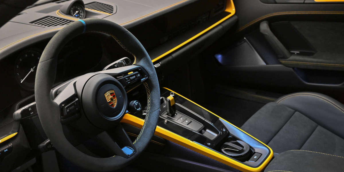 Porsche 911 Dakar Innen