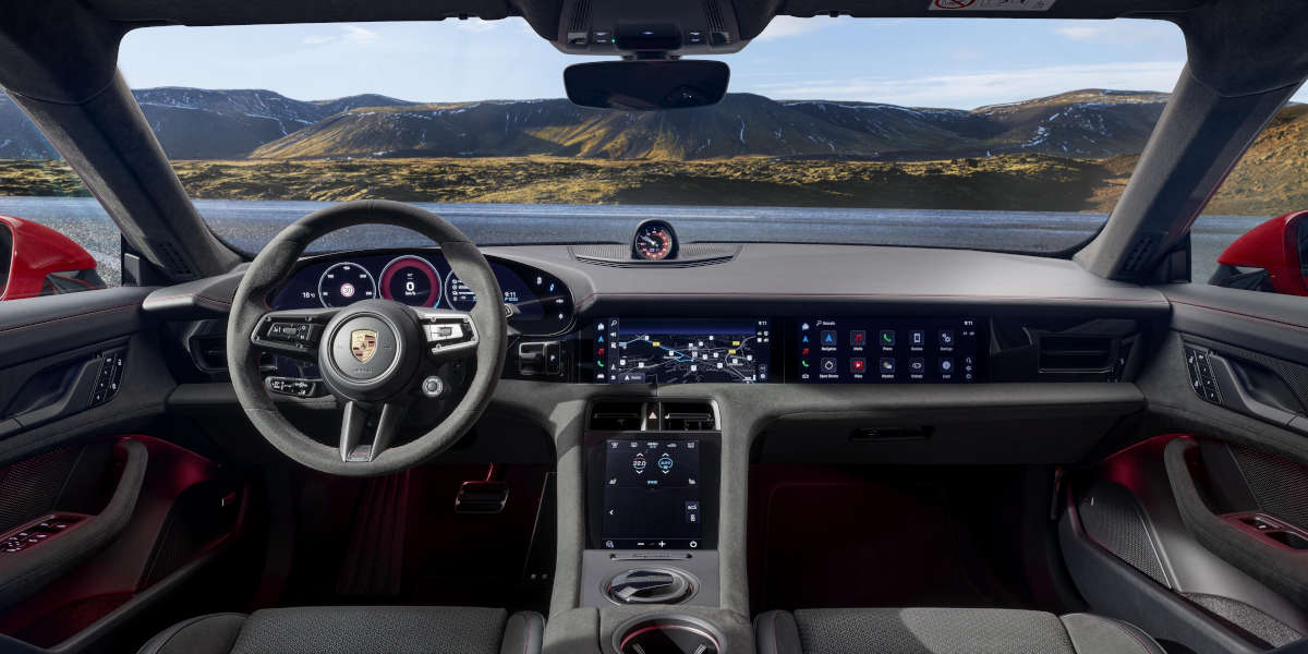 Porsche Taycan GTS Interieur