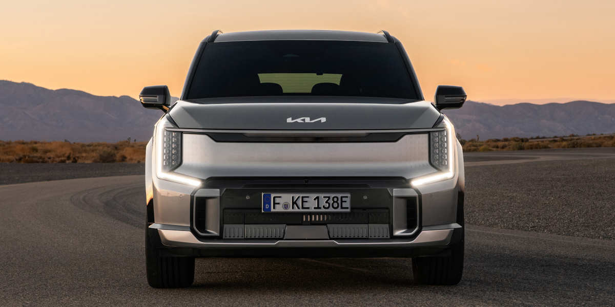 Kia EV9 GT Frontalansicht