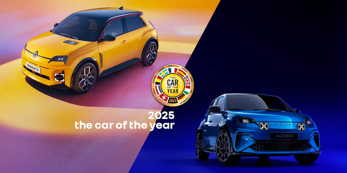 Renault 5 E-Tech Electric und Alpine A290 sind Europas Autos des Jahres